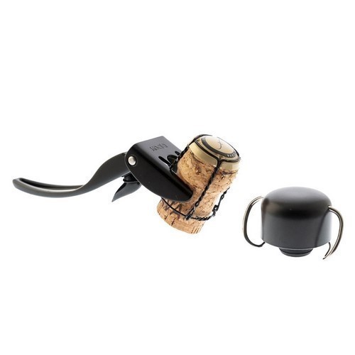 SET KOALA CHAMPAGNE LOVERS ABRIDOR+TAPON NEGRO